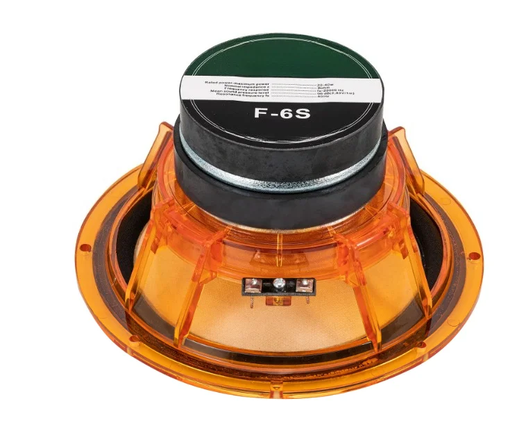 Genuine 6.5-inch Full-range Speaker HiFi Sound Quality F6-S Speaker High Quality Sound Quality  (pair)