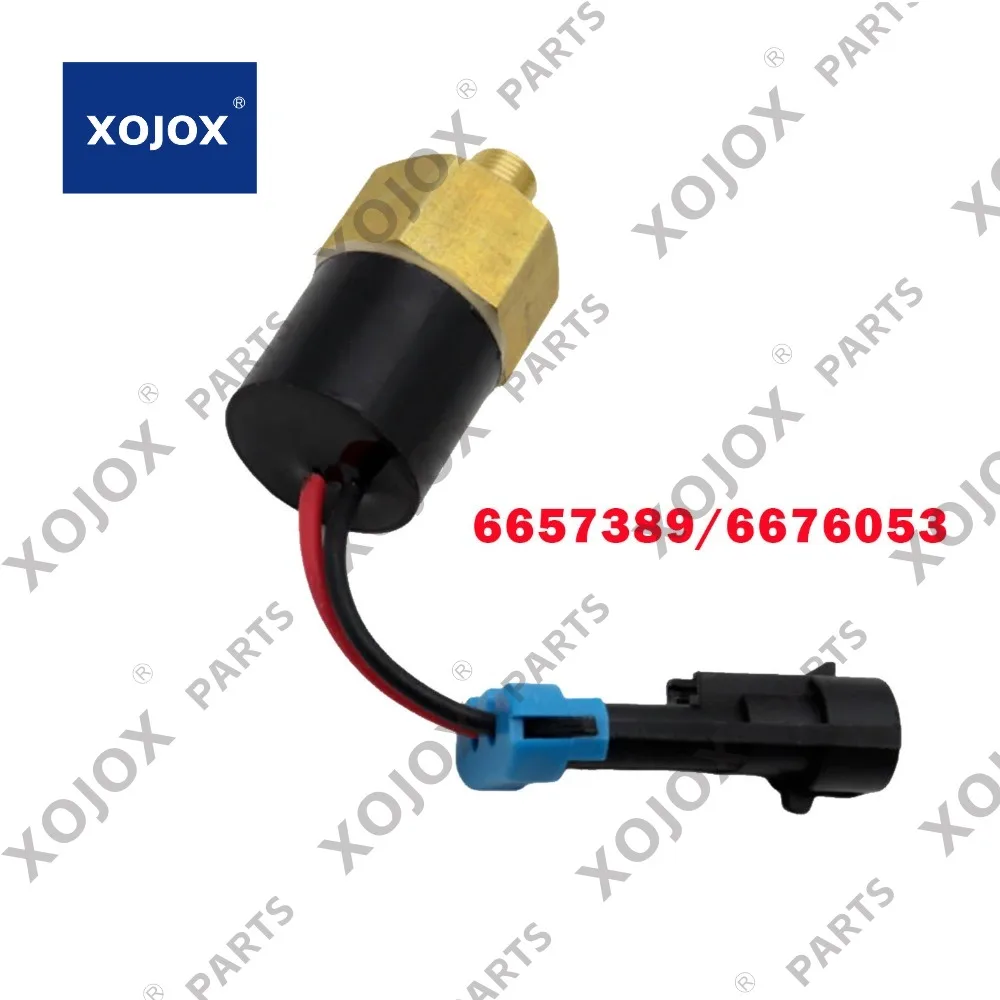 

XOJOX 1x Excavator Engine Oil Pressure Switch Sensor For Bobcat 6657389 6676053 HOT