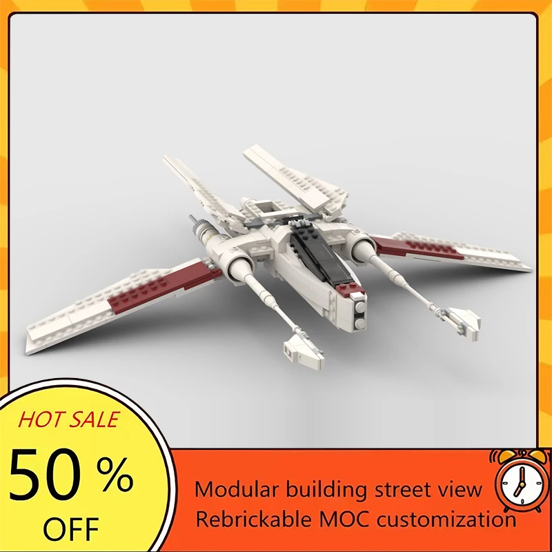 

374PCS Popular Space War Movie Model MOC Building Bricks Spaceship Modular Technology Gifts Holiday Assemble Children Toy Suit