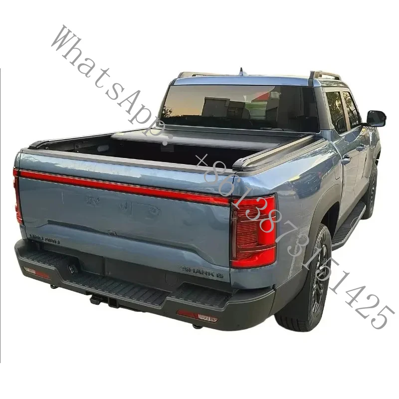 

Suitable Roller Tonneau Cover, Hard Retractable Aluminum Alloy, LED Lights, No-Drill Installation, Ute/Pickup Range