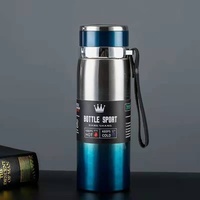 Cross-border special 316 stainless steel thermos cup portable sling travel pot large capacity outdoor sports