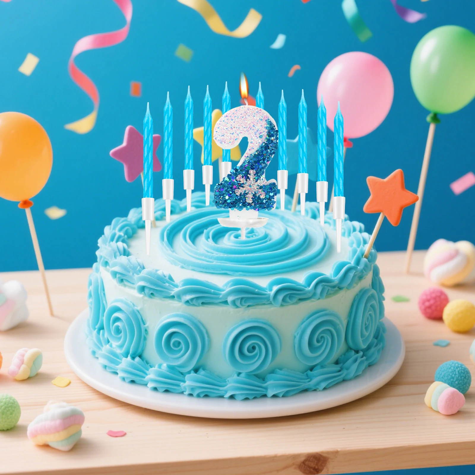 Bougies d'anniversaire sur le - Meal Prep Frozen avis et prix