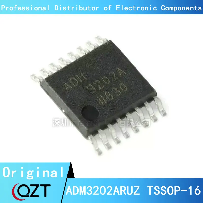 10pcs/lot ADM3202A TSSOP ADM3202 ADM3202AR ADM3202ARU ADM3202ARUZ TSSOP-16 chip New spot