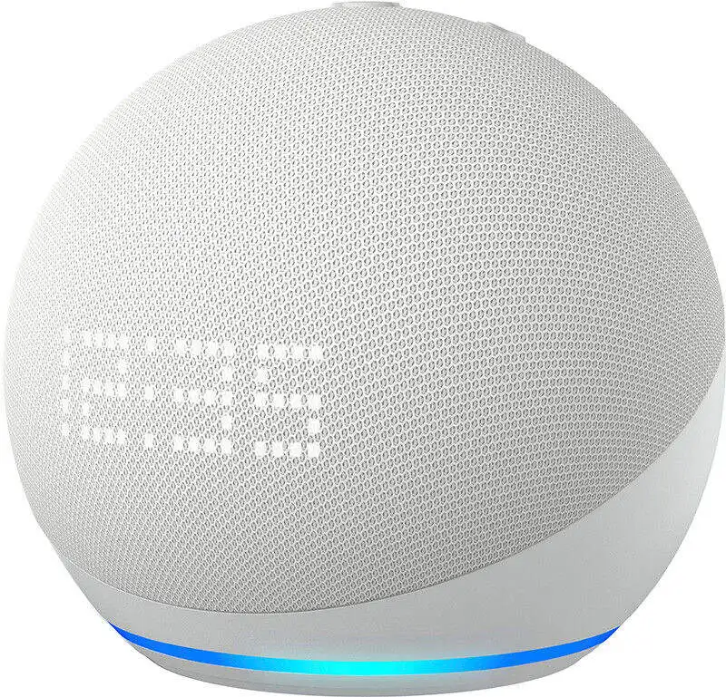 New Echos Dots 5th Gen, 2023 release With bigger vibrant sound, helpful routines and Alexa Charcoal