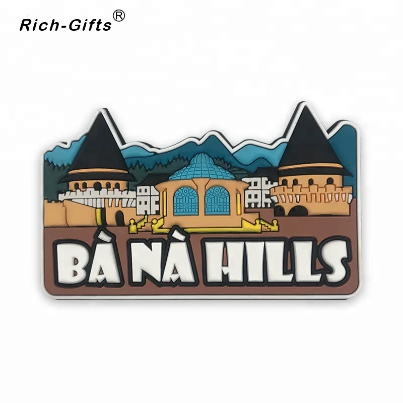 Personalized Rubber Fridge Magnets for Vietnam, Hot Sale