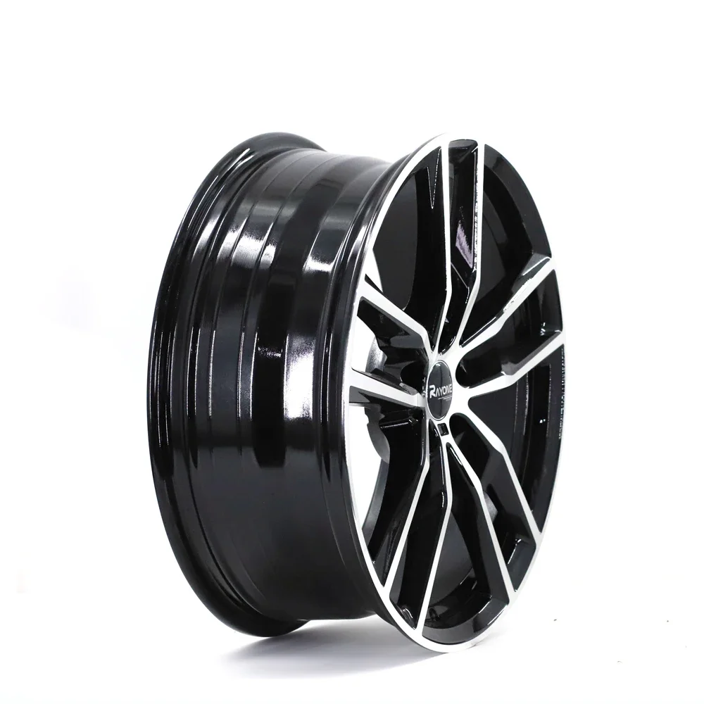 DX438   17 Inch  Passenger Car Rims Wheels Alloy PCD 5*112  5*120  5*114.3  Aluminum Alloy Rims Wheels