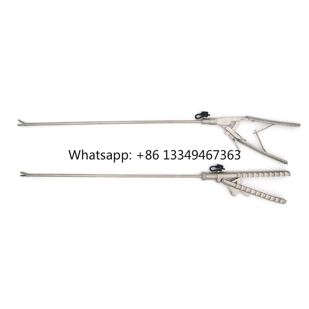 

Heavy V Shaped 5mm Laparoscopic Straight Curved Self-Righting Wire Clipping Needle Holder Prices