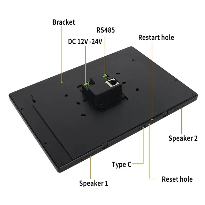 BOLRZO In September, the popular home assistant app controls Android 14 system 10-inch Rk3576 4 + 32G central control panel