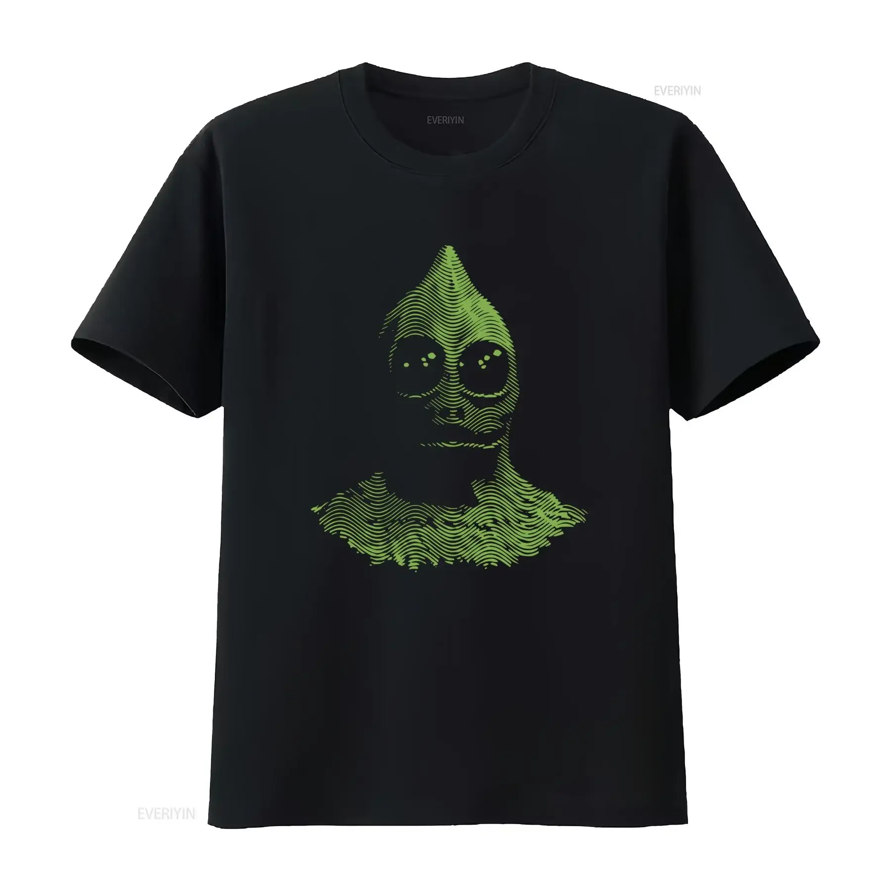 Sleestak T Shirt Retro Cool Sci Fi Pylon Reptil Design Green Print  vintage Washed Unisex Versatile Comfortable Slightly