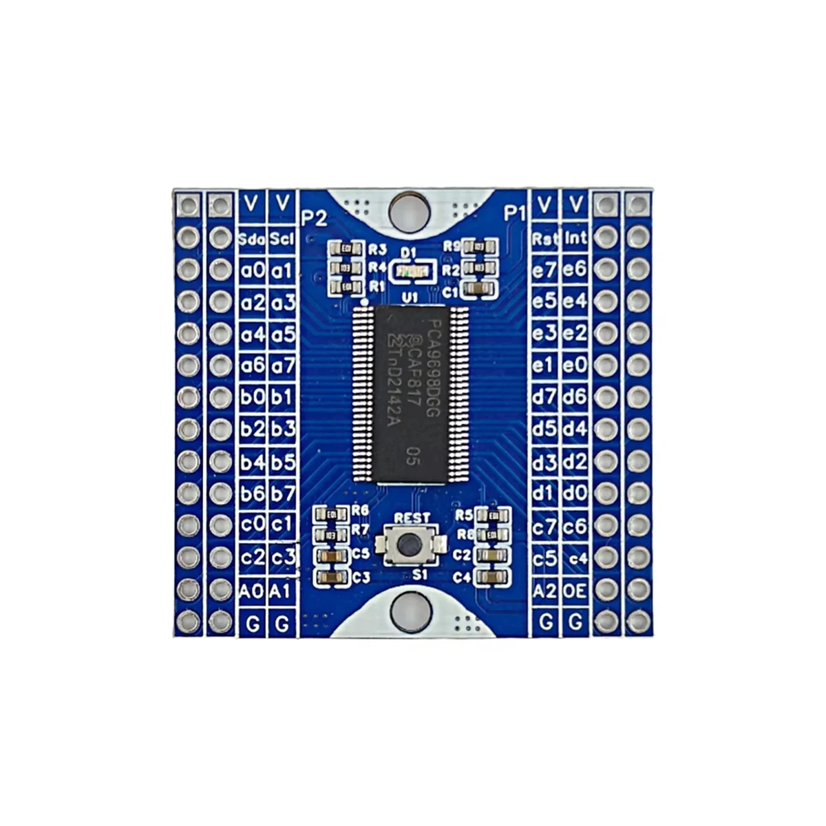 ABNJ PCA9698 وحدة I2C تتالي 40 قناة IO وحدة توسيع GPIO I/O لوح تمديد غير MCP23017