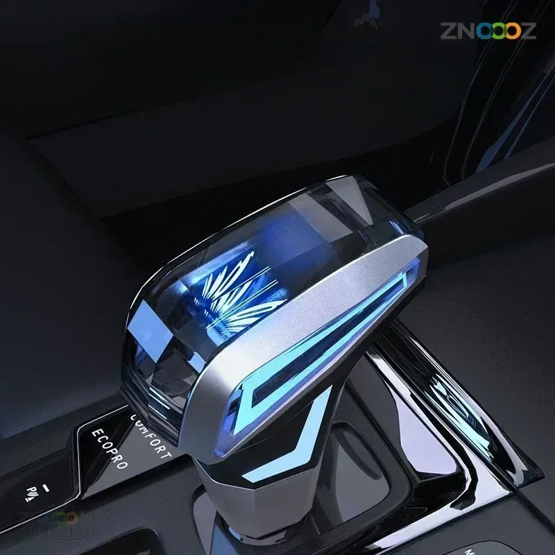 For Toyota Highlander Prado 7 Color Crystal Gear Shift Knob LED Car Lever Stick Head Automatic Transmission Racing Gear Shifter