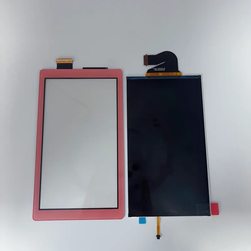 شاشة عرض LCD أصلية لوحدة التحكم في الألعاب نينتندو سويتش لايت مع محول رقمي لشاشة تعمل باللمس استبدال NS LITE