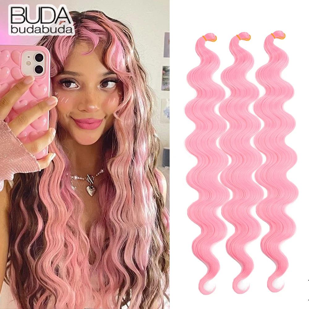 Körperwelle Häkelhaar 22 Zoll Weben Weiche Natürliche Synthetische Geflecht Haarverlängerungen Deep Ocean Wave Twist Crochet Braids Haar