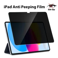 Protector de pantalla de privacidad para iPad A16 9. a 10. a generación Pro 13 11 M5 M4 12,9 vidrio templado para iPad Air 6 5 4 3 Mini 6 7 10,2
