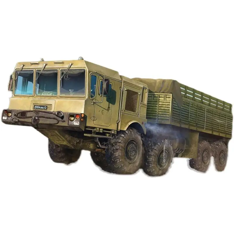 Model Collect UA72165 1/72 Russian MZKT 7930 8×8 Heavy Truck model kit