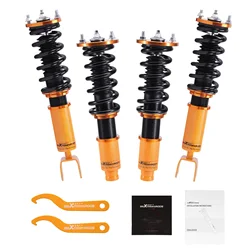 MaXpeedingrods Coilovers Suspension Kit for Honda ACCORD 2008-2012 LX SE LX-P Coilovers Shocks Struts Height Adjustable Absorber