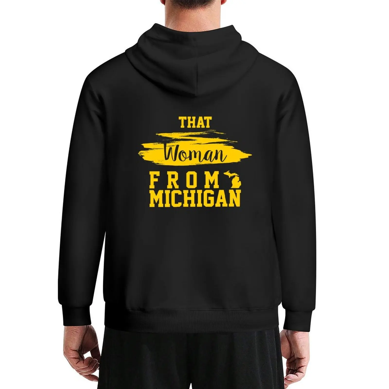 

That Woman From Michigan, I stand with that woman from Michigan, Governor Whitmer. Hoodie men's winter sweater pullover hoodies