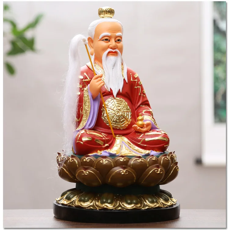 Large Asia Temple HOME efficacious eliminating evil Taoist ancestor God Lord Lao Zi TAISHANG LAOJUN blessing FENG SHUI statue