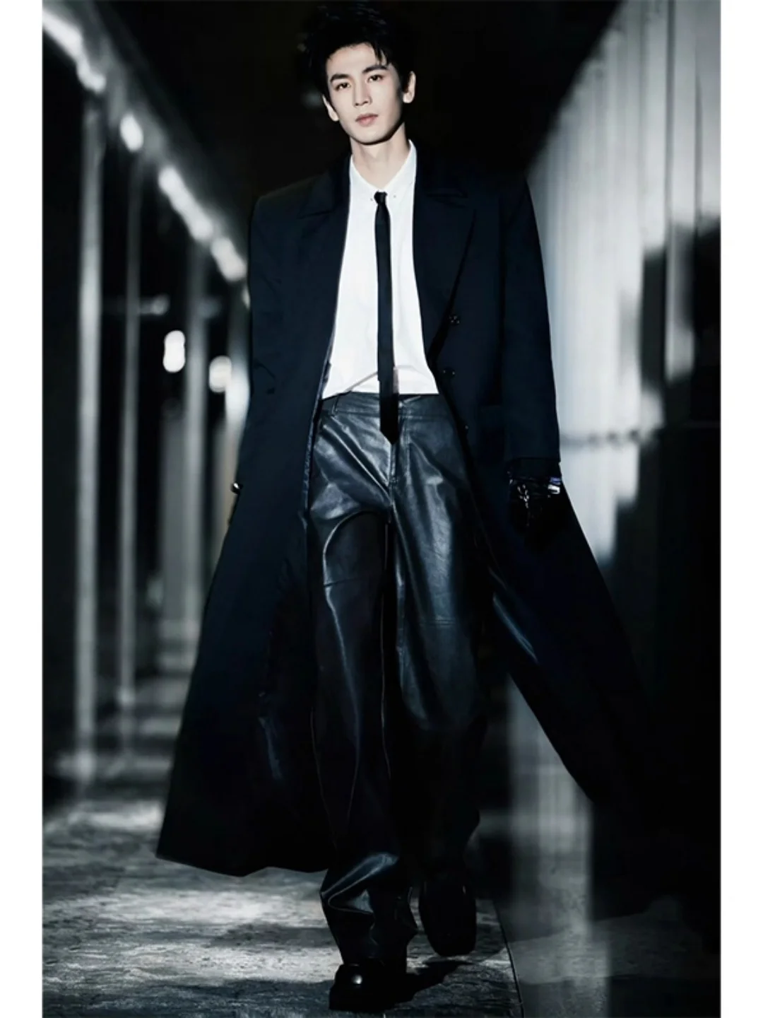 

Мужская ветровка Bla: осенний костюмный пиджак с отложным воротником, утепленный, с длинными рукавами, однотонный, стильный, городской, молодежный плащ