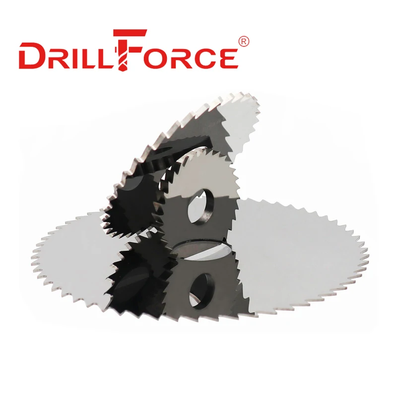 Стальной фрезерный пильный диск Drillforce из вольфрама диаметром 40-80 мм, 72 зубца, твердосплавный Циркулярный резак, промышленные инструменты с ЧПУ