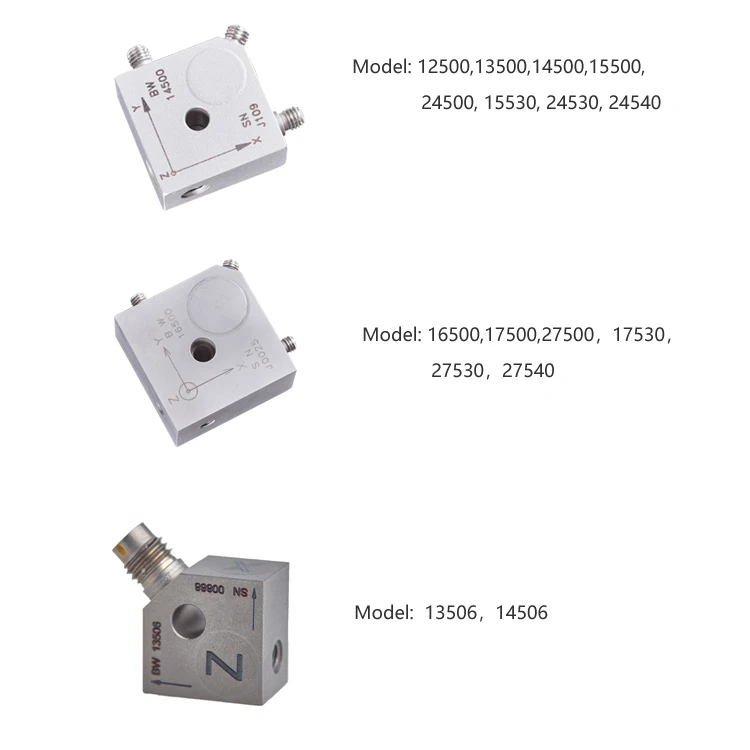 Triaxial 13506 Fatigue Testingaccelerated Speed Piezoelectric Accelerometer Vibration Sensor For Consumer Electronics Testing