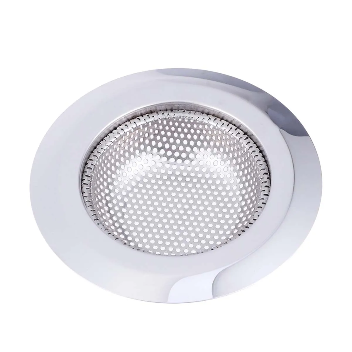 11Cm Kitchen Sink Filter Stainless Steel Drain Mesh Basket Non-Deforming Rust-Free Anti-Clog For Quick Draining