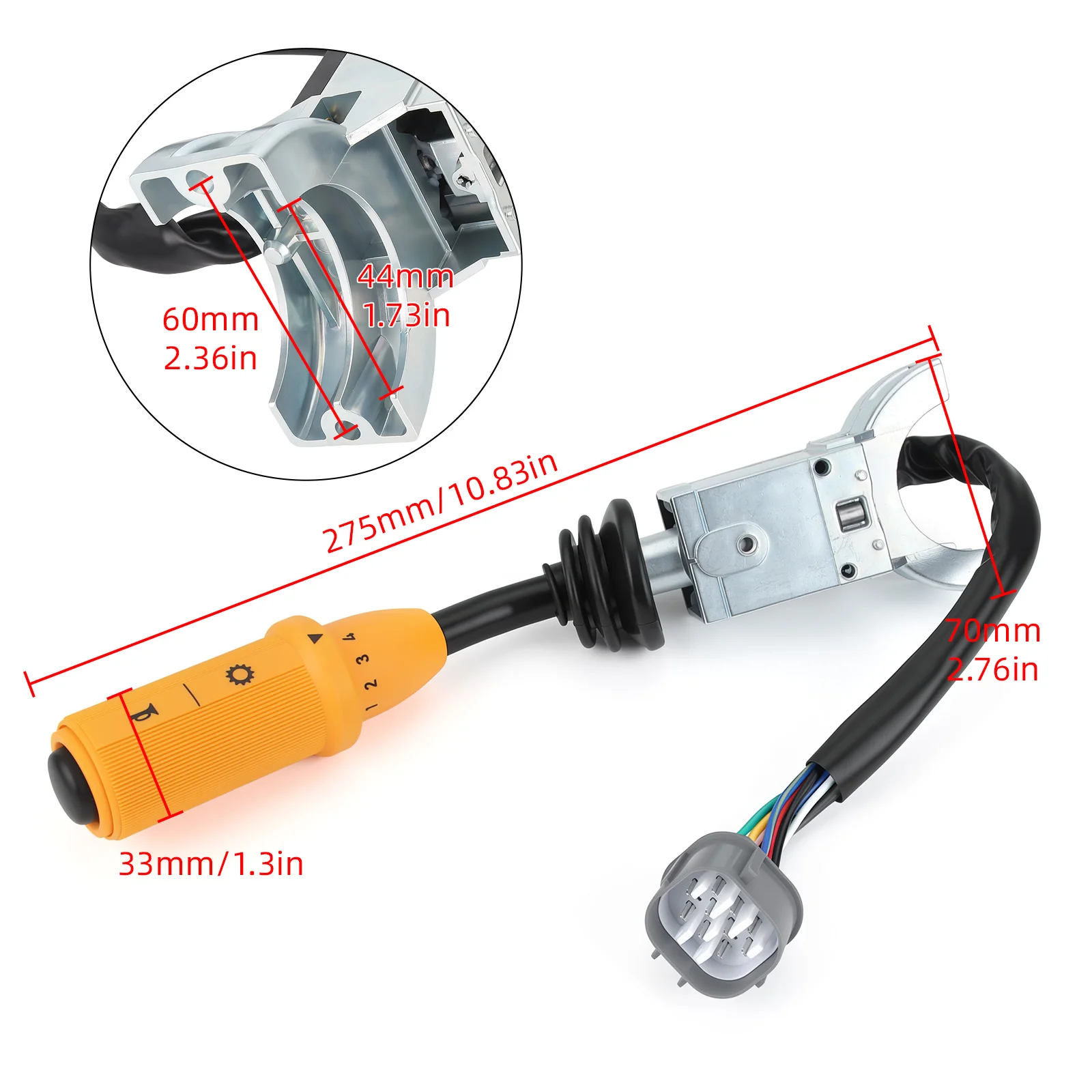 701-52701 Forward & Reverse Switch Lever Column Switch 701\52701 701\46701 For JCB 3CX 4CX 1400B 1550B 1600B 1700B 214 215 216