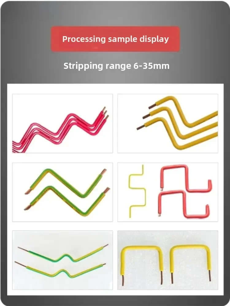 

for Mini computer wire stripping and bending machine, 6 square meter wire stripping and bending integrated machine,