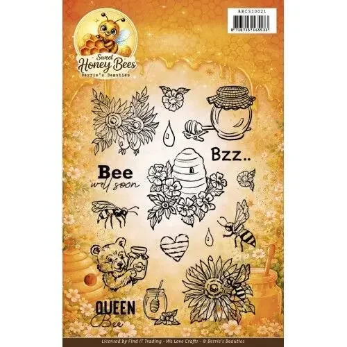 Honey Pot Delight Script Metal Cutting Dies and Clear Stamps cut die mold blade knife punch Scrapbook Paper craft stencils dies