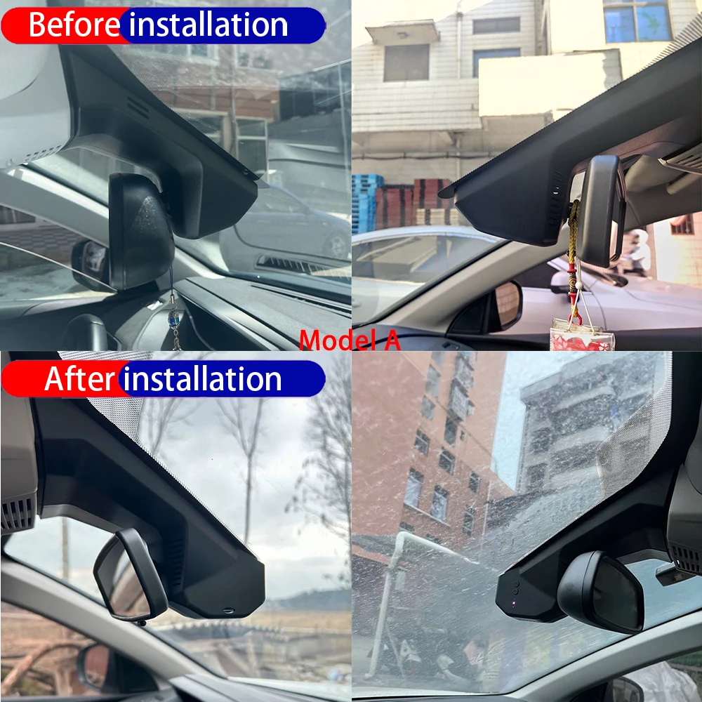 Dash Cam for Peugeot 508 R83 3008 P84 5008 P87 Citroen C4 C5 Aircross 4K DVR Dashboard Camera Video Recorder 24H Parking Mode