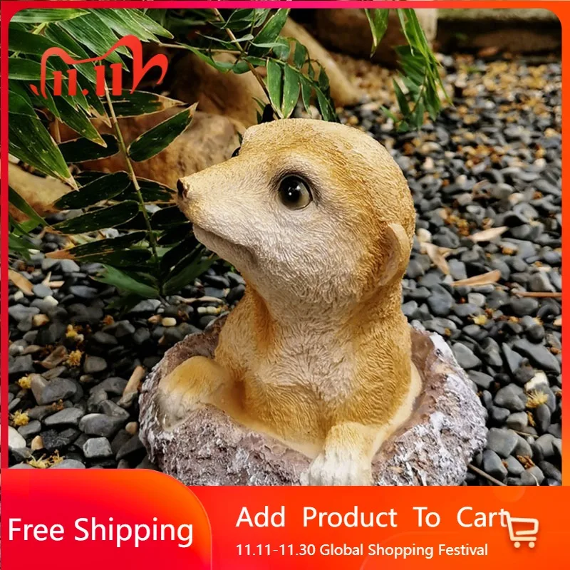 

Figurines Statue Garden Decor Decoration Funny Design Molds Garden Accessories AnimalsEsculturas Y Figuritas Outdoor Decorations