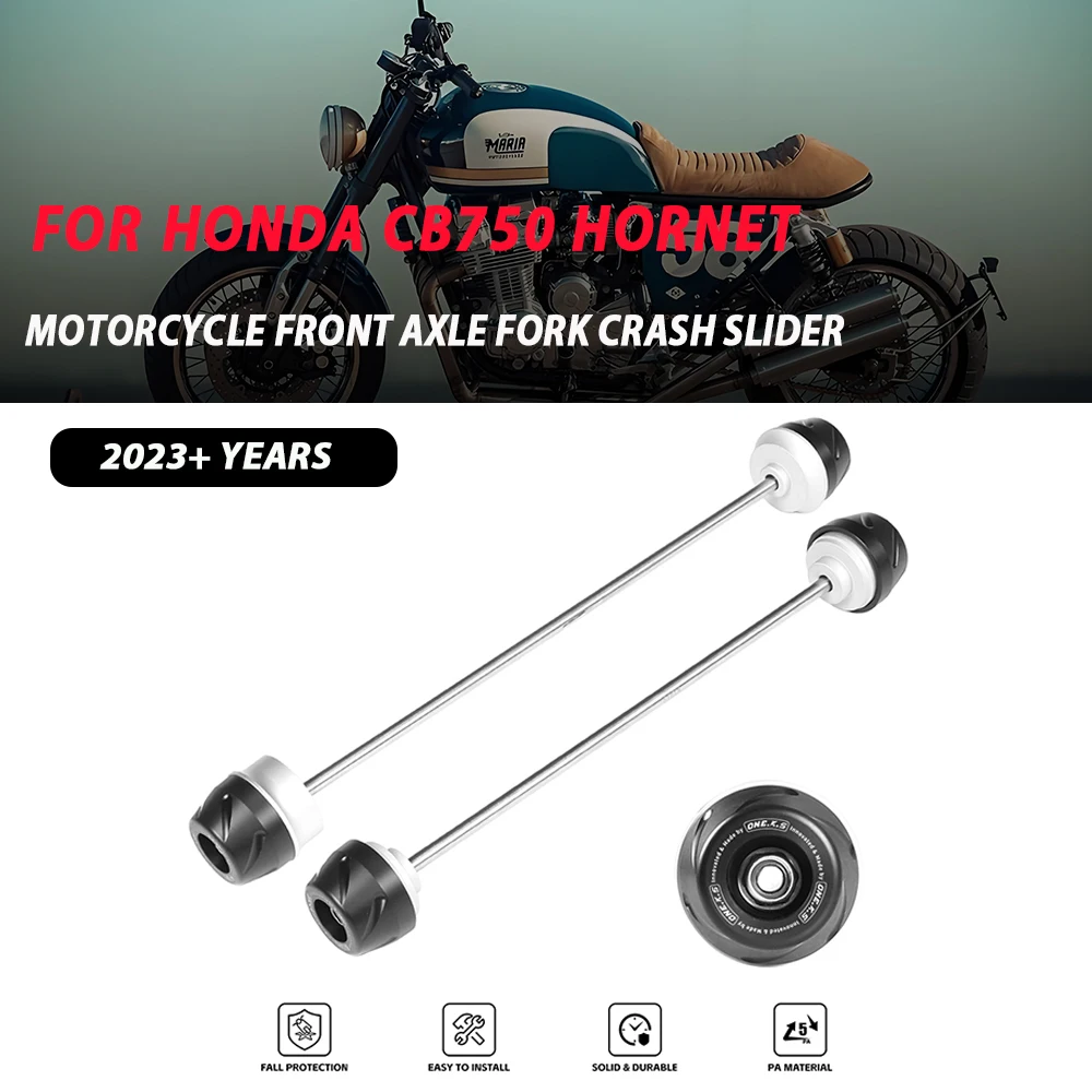 

Аксессуары для мотоциклов, передняя и задняя ось, вилка, слайдер для HONDA CB750 HORNET 2023, защита от столкновений для колес