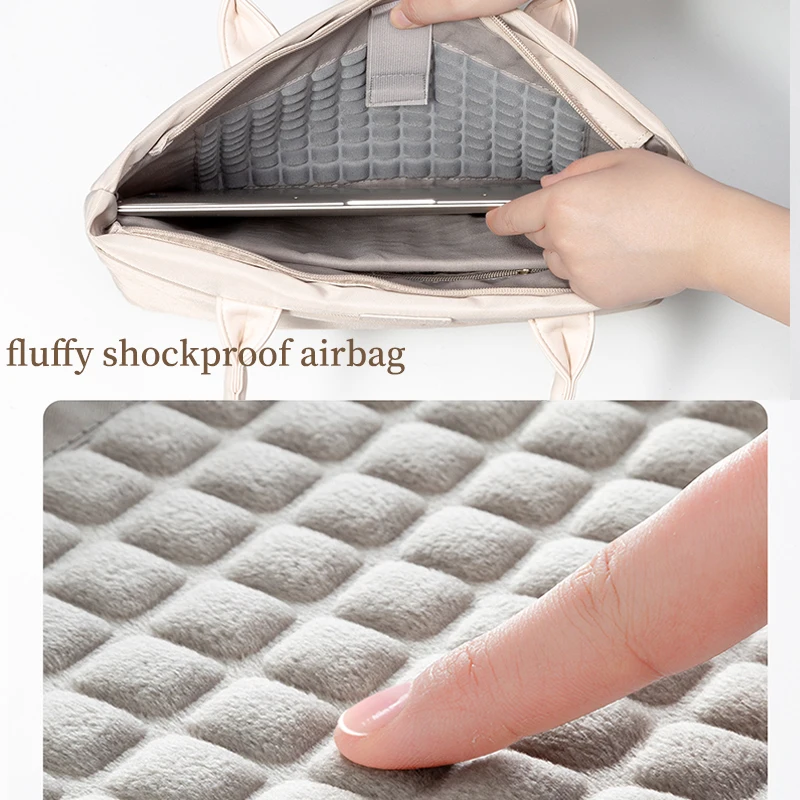 Laptop Bag Women Men Business Office Work Briefcase Carring Case for 13.3 14 15.6 16 Inch Macbook Air Pro M6 M5 M4 Huawei Lenovo