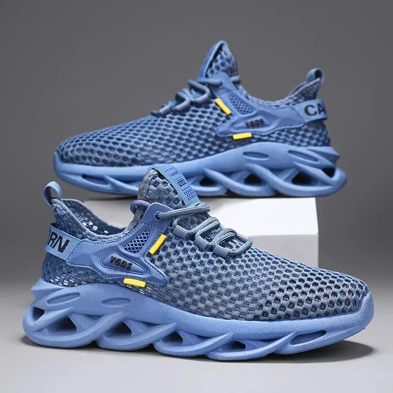 2026 Summer Men's Loafers Walking Mesh Breathable Summer Comfortable Casual Shoes Sneakers Hombre Men Running shoes Male