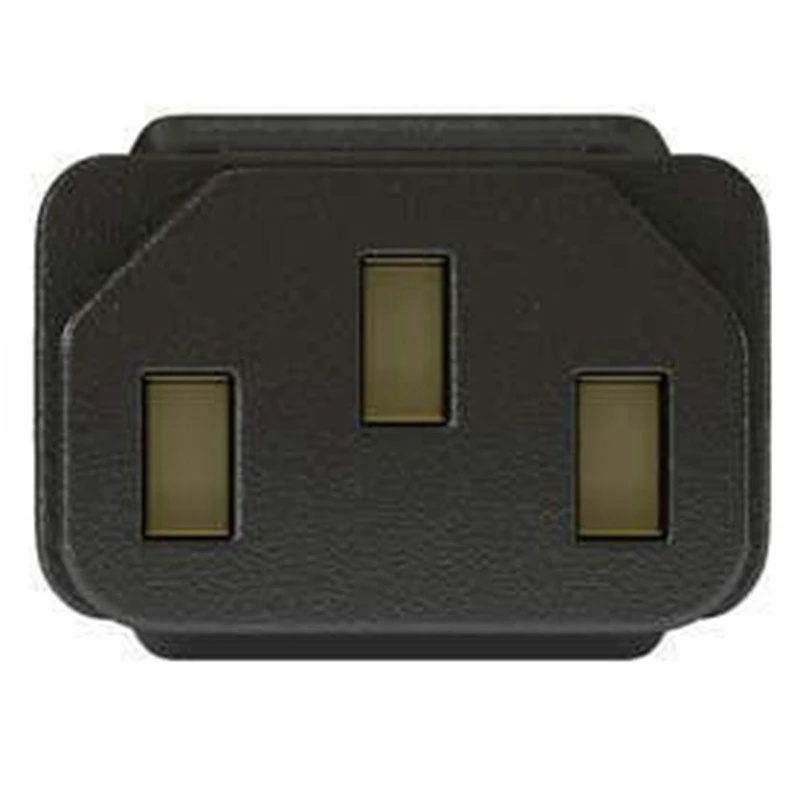 Power Cord,3 Pin Plug 1.5M 10A/250V Computer Power Cord Ac Power AC Adapter for Laptop Notebook/Computer(UK Plug)