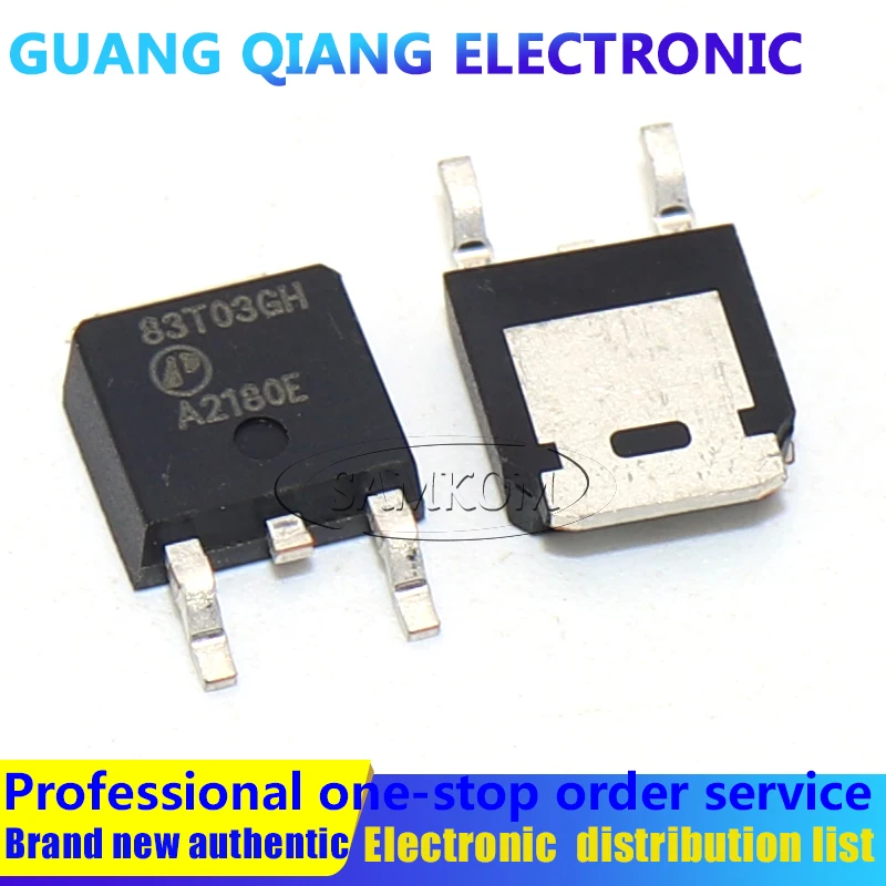 10PCS 83T03GH AP83T03GH TO-252 FET 30V 75A