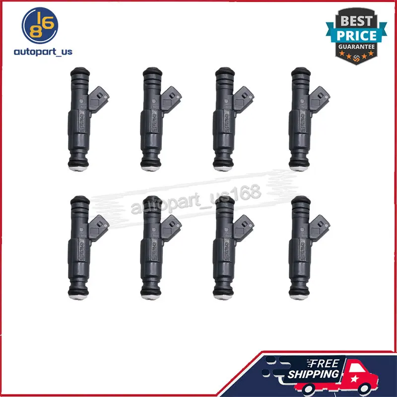 For BMW 740I BMW 740IL BMW 540I BMW X5 BMW Z8 Land Rover Range Rover 0280155823 8PCS Fuel Injectors