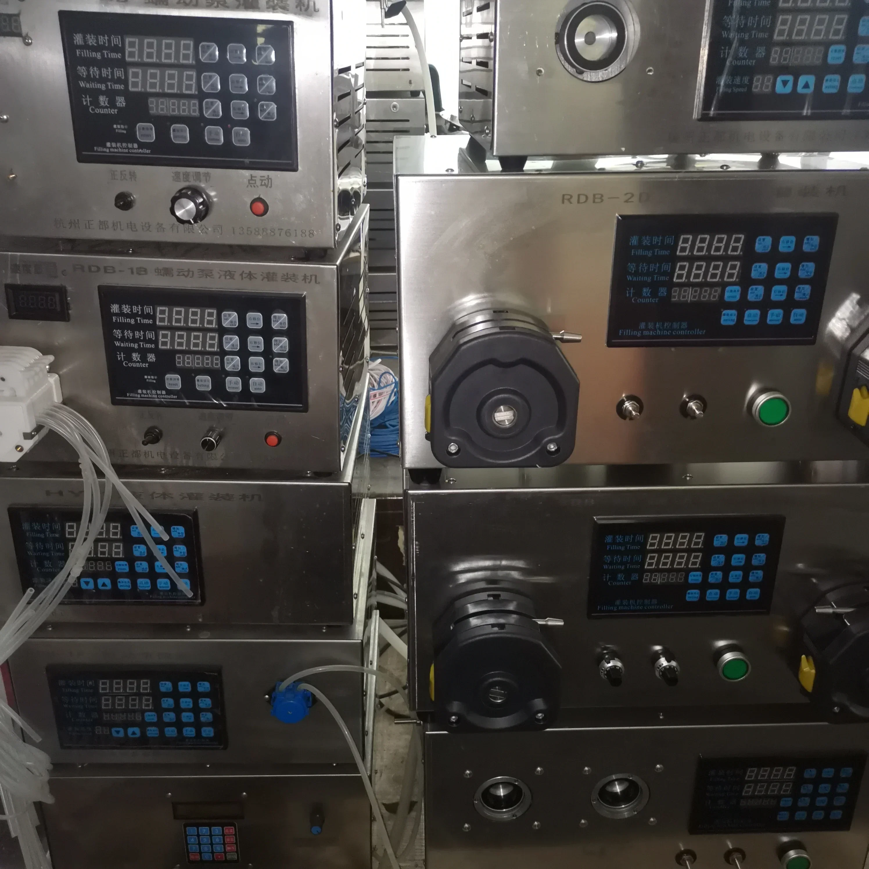 

Best-selling Semi-automatic Electric Honey Paste Peristaltic Liquid Filling Machine