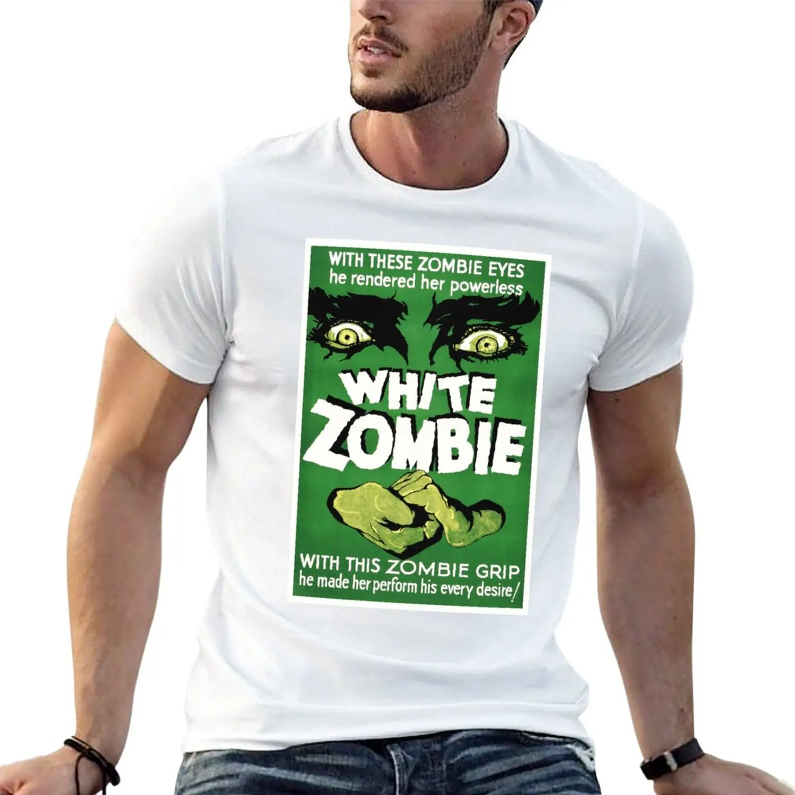 

New White Zombie (1932) film poster T-Shirt sweat shirts shirts graphic tees quick drying t-shirt heavyweight t shirts for men