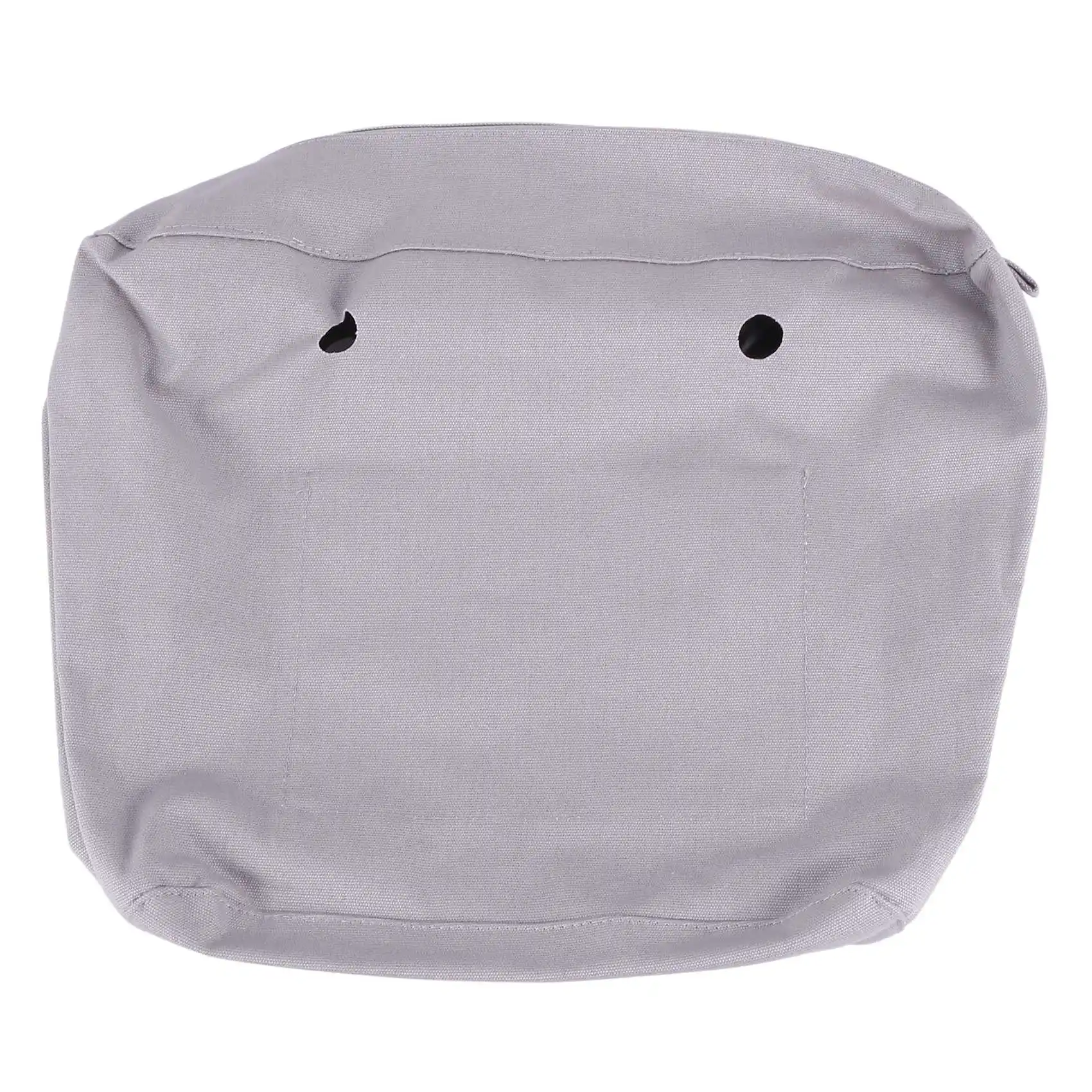 

Waterproof Solid Canvas Insert Inner Lining Insert Zipper Pocket for Obag O Bag Handbag Bag Light