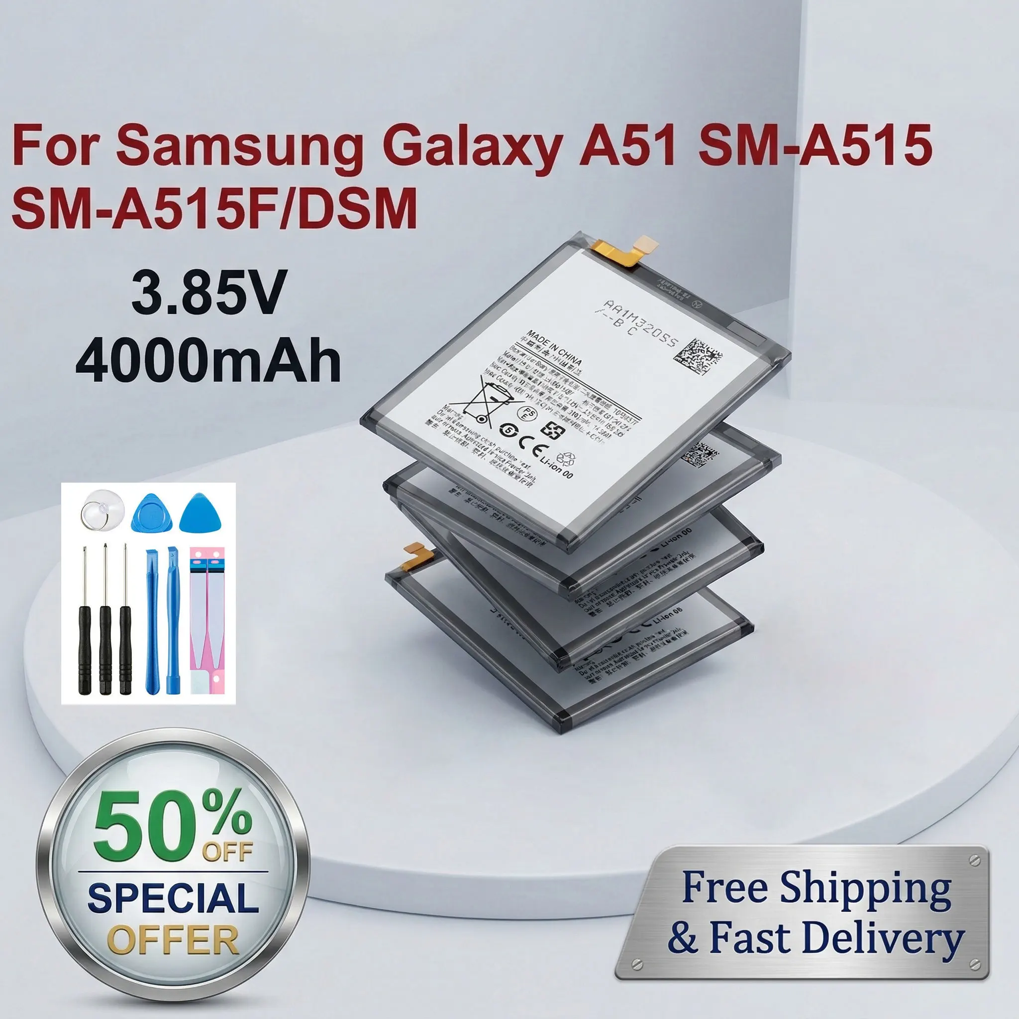 3.85V 4000Mah EB-BA…