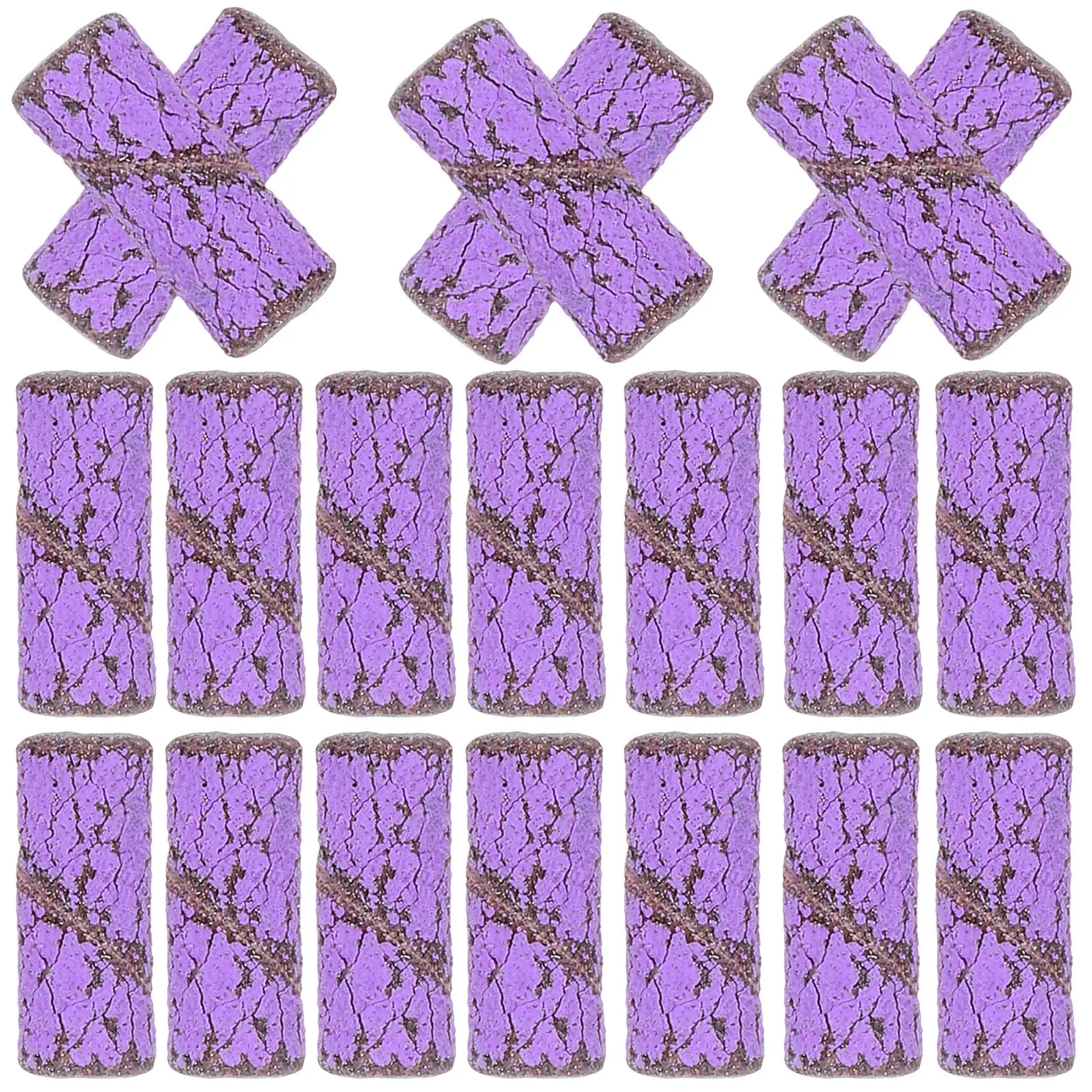 

50Pcs Nail Sanding Rings Bands for Manicure Small Sanding Bands for Nail Art Grinding Portable Use At Home Or Salon