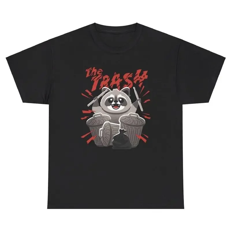 The Trash Raccoon Drummer T Shirt Funny Cringe Weird Iconic Gen Z Weirdcore