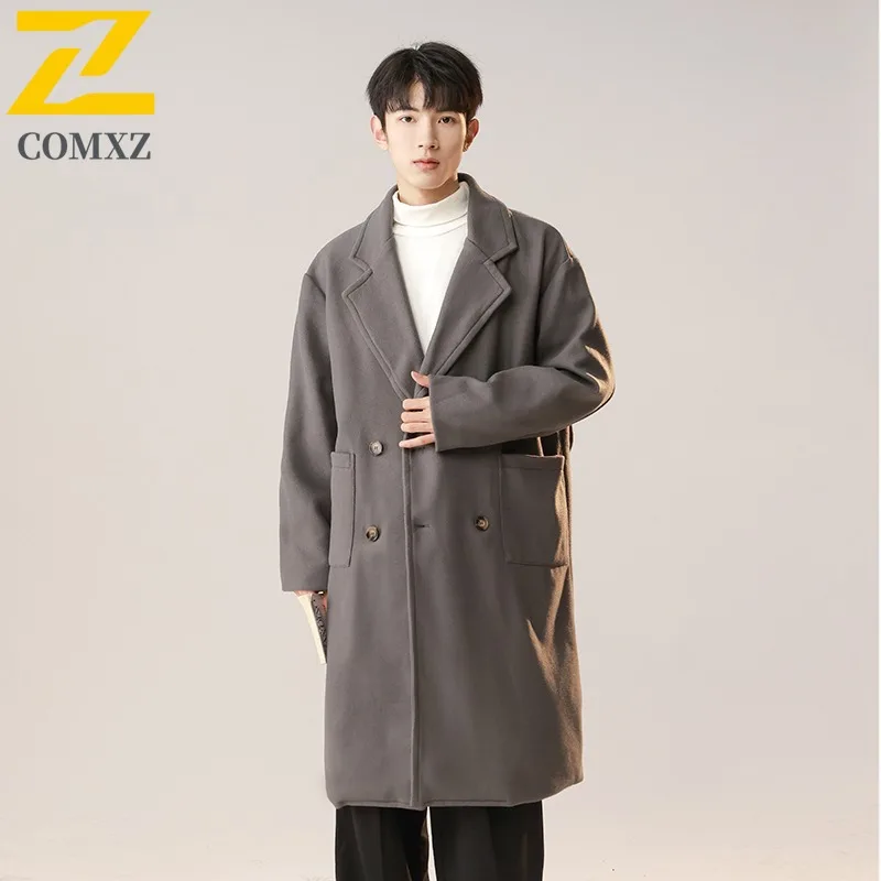 COMXZ Izexx Fashion Autumn Winter Korean-style Wool waterproof and windproof outdoor sports Warm tactics lightweight windbreaker