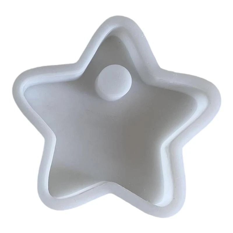Moules en silicone étoiles réutilisables pour cadeaux et décoration uniques faits à la main