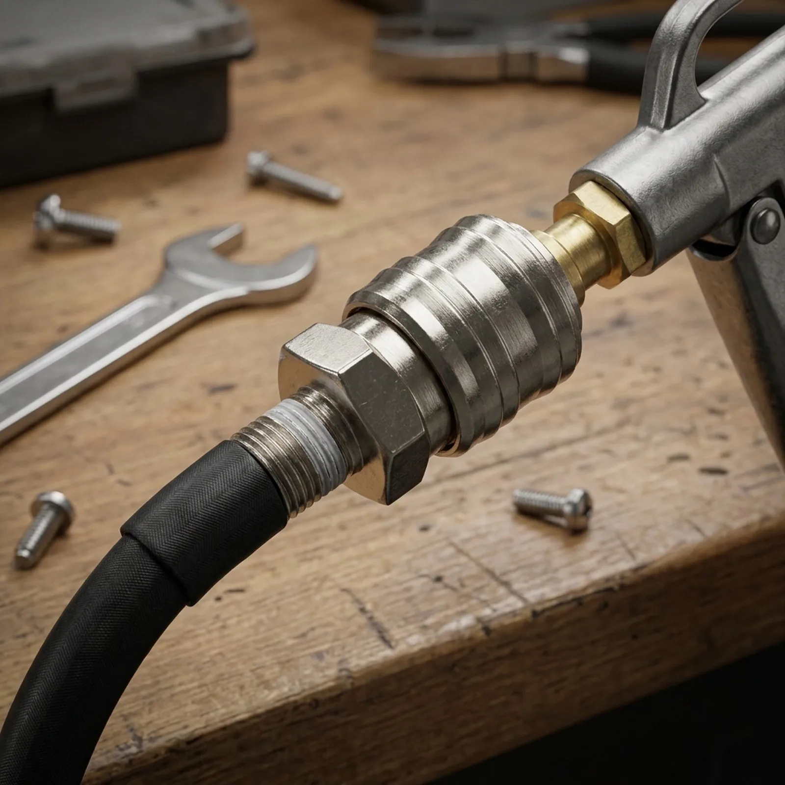 Euro Style 1/4 inch Female for Quick Release Connector for Air Compressor Hose Hookup and Industrial Pneumatic Applications