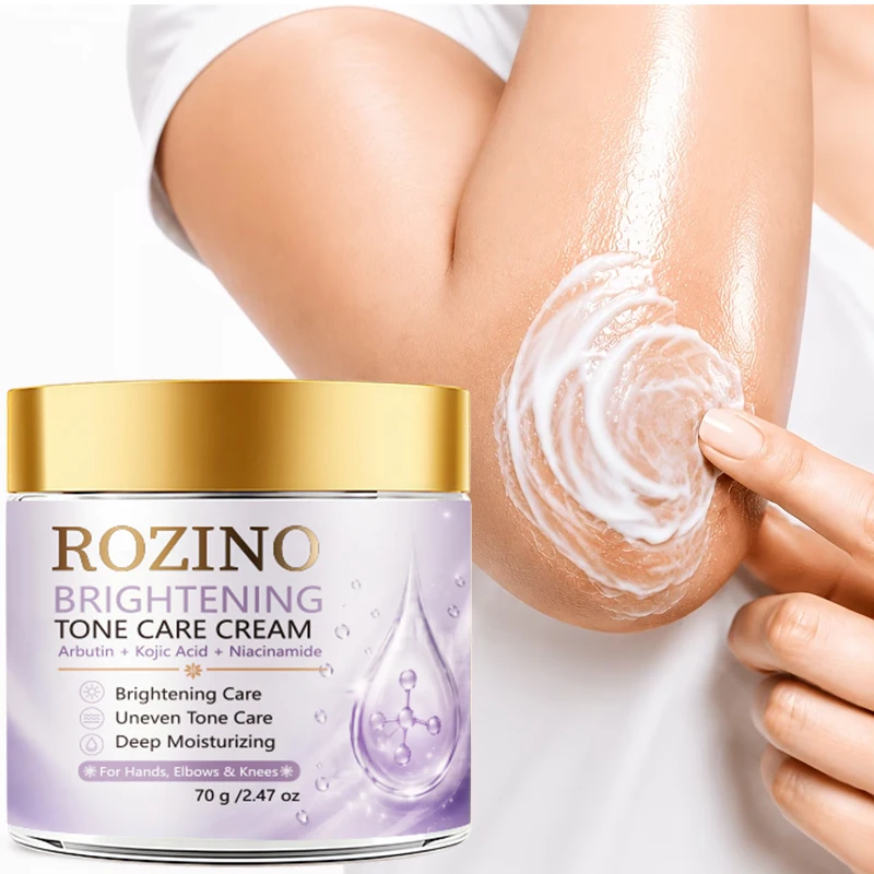 Rozino Elbow and Knee Care Cream, a Multi-Plant Extract Luxury Complex Base, Provides Instant Hydration Upon Application, with a Dense, Smooth, Non-Sticky Texture, Suitable for Multiple Areas Such as Elbows, Knees, and Hands, Offering Instant Explosive-Level Hydration with Just One Swipe, a Daily Moisturizing Care Product for Home Use