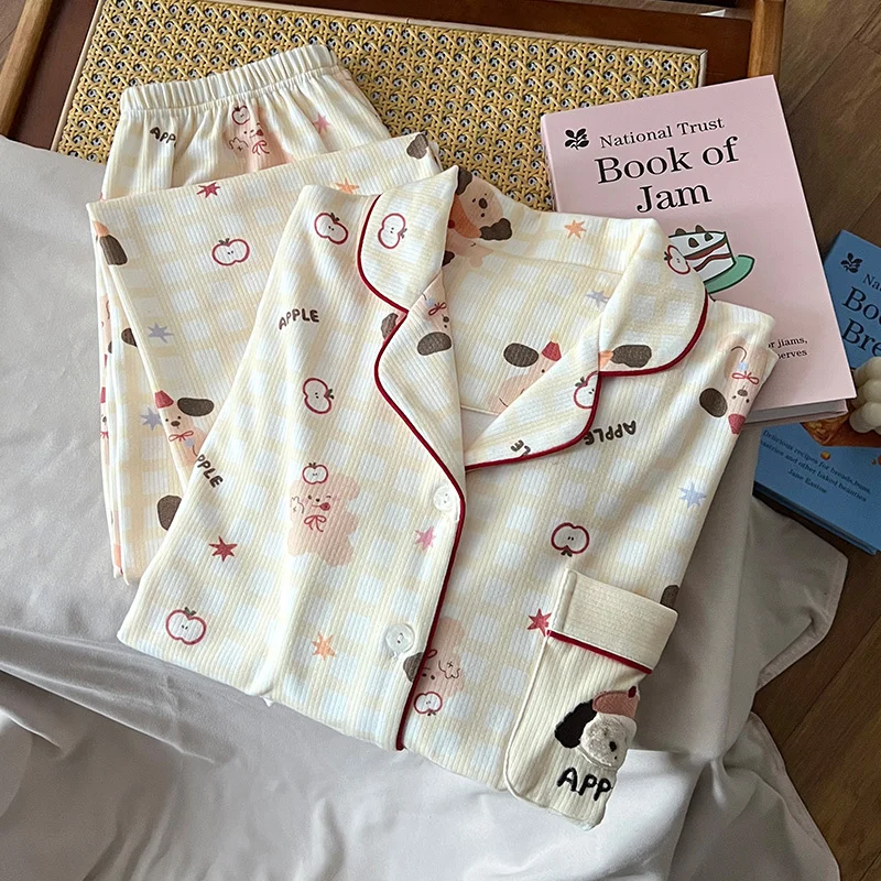 

Pajama For Woman Set Microfiber Night Women Featuring Anti-Static Technology Comfort Sleep Off Shoulder Short Sleeve Bermuda Ins