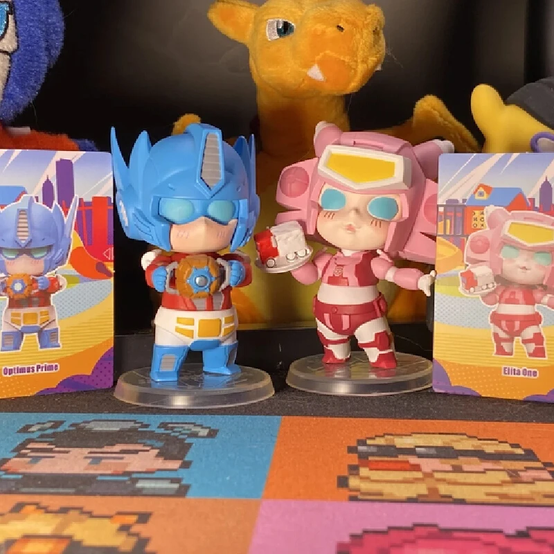 

New Arrival Cute Model Kindergarten Lucky Box Model Ornament Optimus Prime Lucky Box Gift Cartoon Model Ornaments Children Gifts