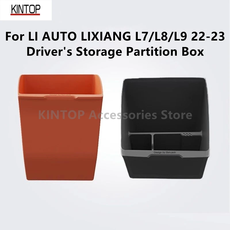 

For LI AUTO LIXIANG L7/L8/L9 22-23 Driver's Storage Partition Box Car Interior Modification Products Accessories